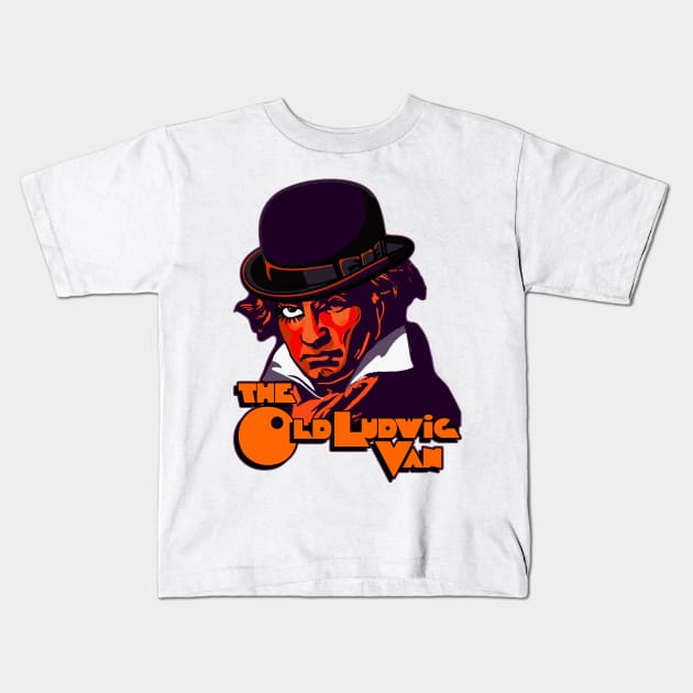 The Old Ludwig Van Kids T-Shirt by BeeCee